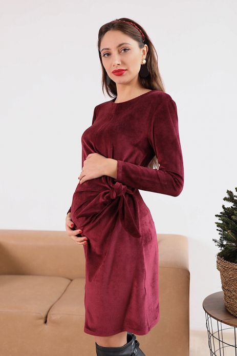 Сукня для вагітності і годування велюр фієста