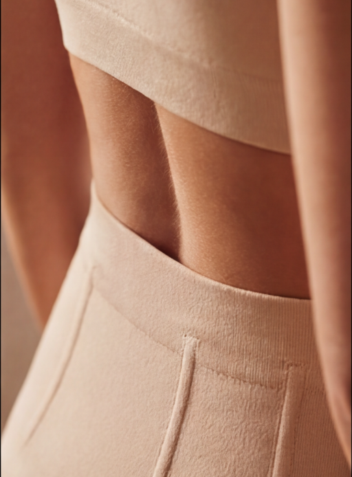 Б-142 Бандаж дородовий безшовний бежевий