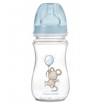 Пляшка з широкою шийкою антіколіковая EasyStart-Little Cutie 240 мл