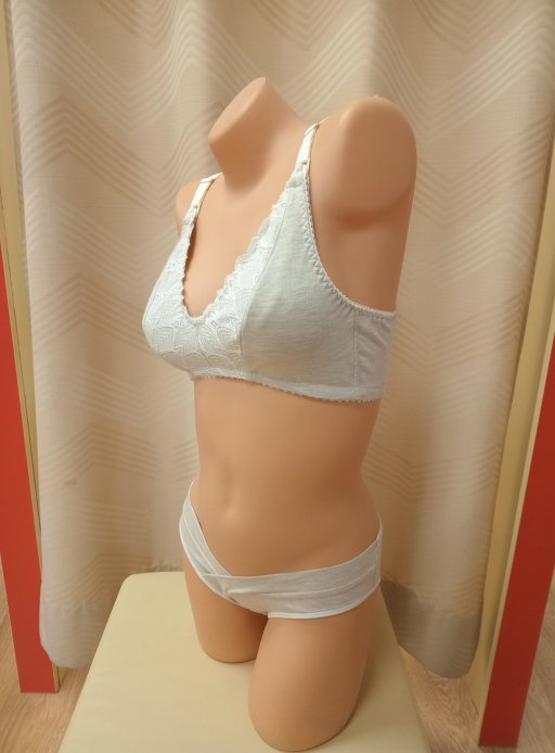 Бюст-топ для беременных и кормящих бежевый меланж