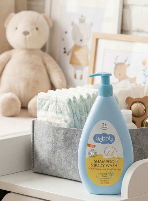 Дитячий шампунь-гель Ромашка 400мл