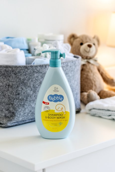 Дитячий шампунь-гель Ромашка 400мл