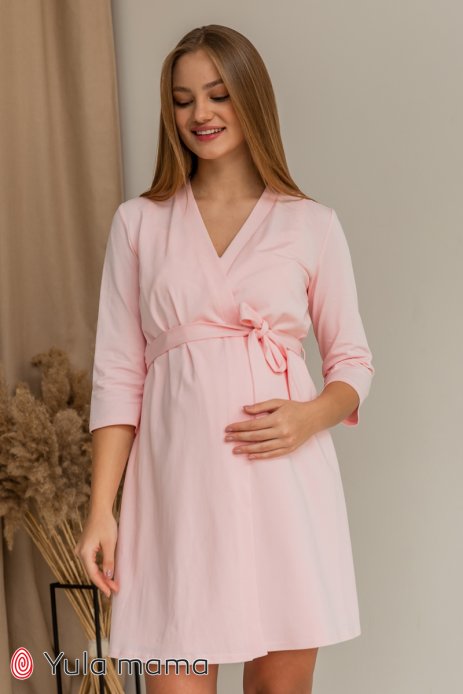Халат для вагітних і годування Mone рожевий