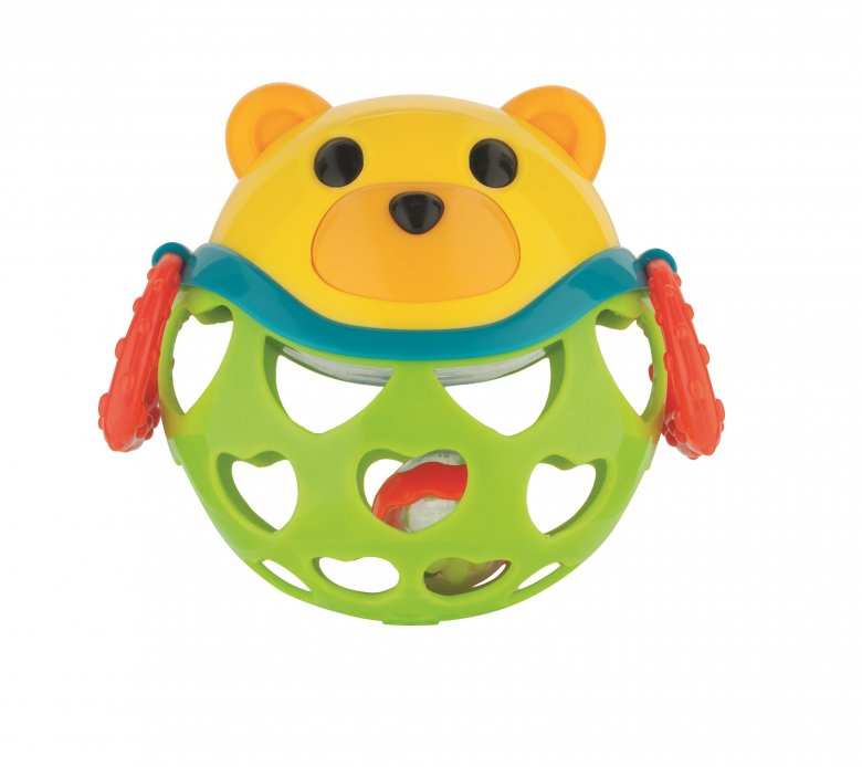 Іграшка - брязкальце "Зелений ведмедик"