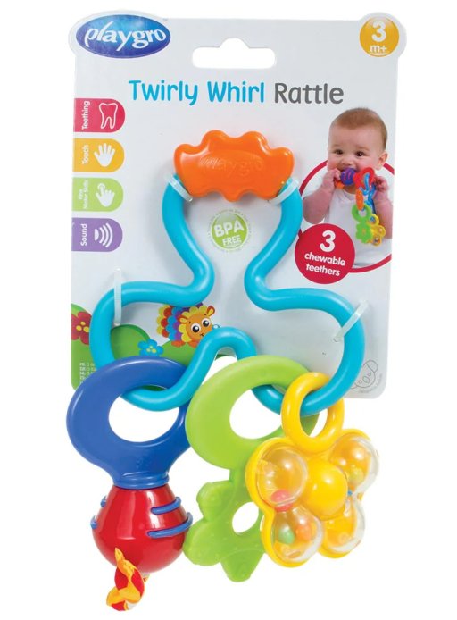 Іграшка-брязкальце Playgro Квіточка/3 міс