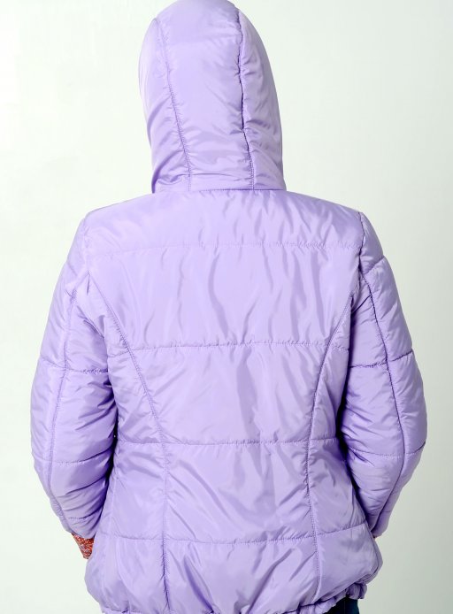 Куртка демісезонна 2в1 двостороння Мелані для вагітних бузок