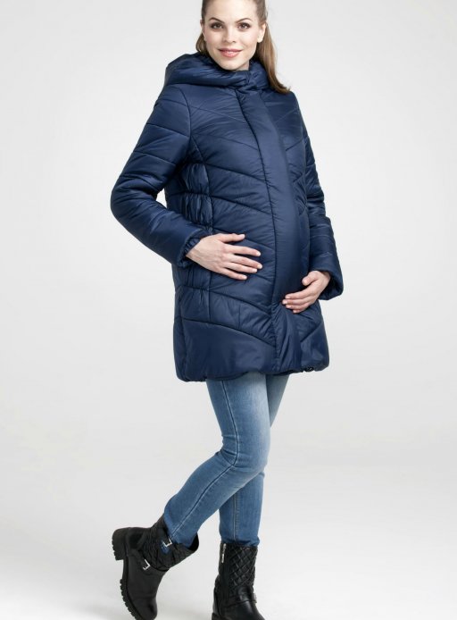 Куртка для беременности 2в1 Angela т.синий