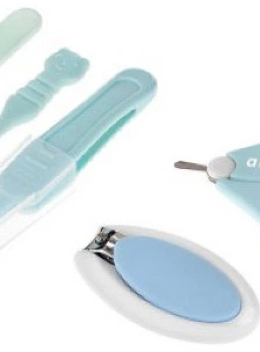 Набір для манікюру Akuku Яблуко блакитний Akuku