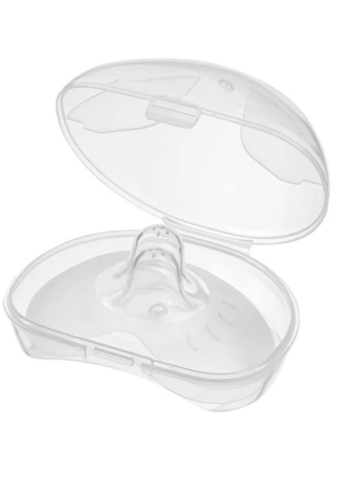 Накладки на груди силиконовые р. L 2шт в футляре