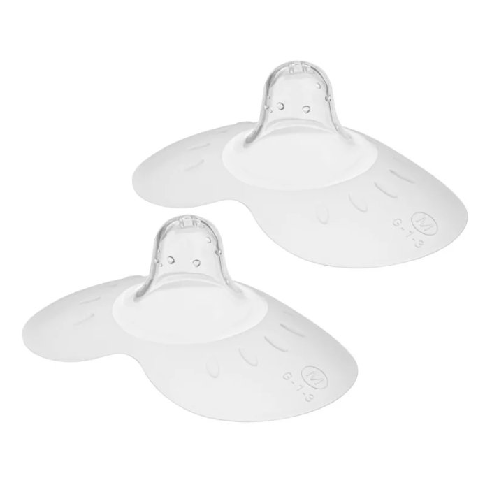 Накладки на груди силиконовые р M 2шт у футляре