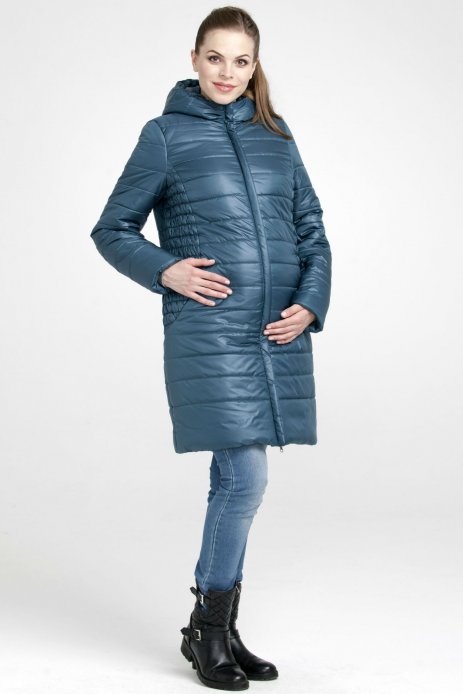 Пальто зимове 2в1 Magnoliya для вагітних атлантик