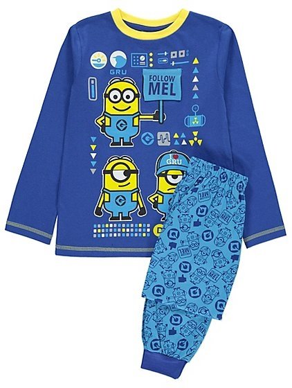 Пижама George для мальчика Despicable Me 3 Minions синий