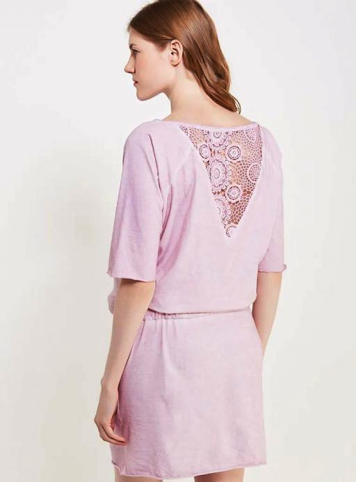Платье Liliam для беременных розовый