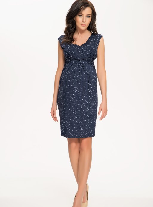 Сукня Lois для вагітних і годування т.синій серця