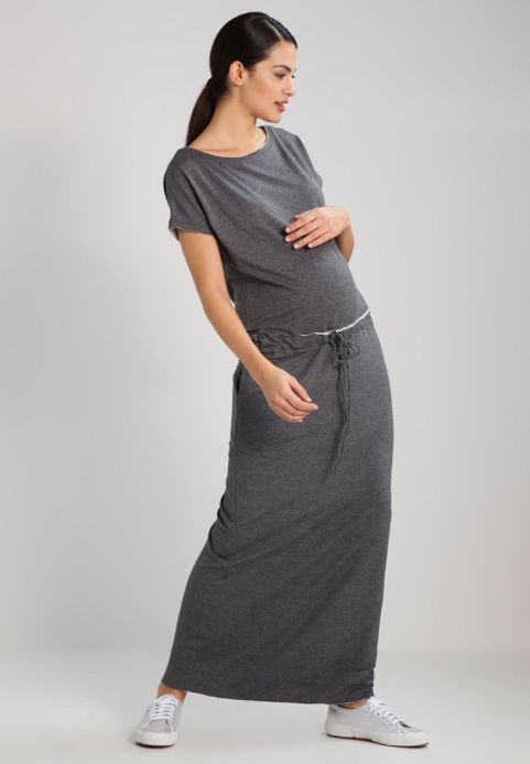 Платье Marsala базальтовый меланж для беременных