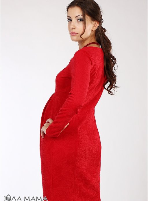 Сукня Ninely для вагітних червоний