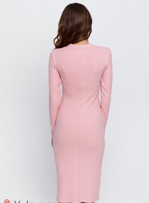 Платье SALMA для беременных и кормящих розовый