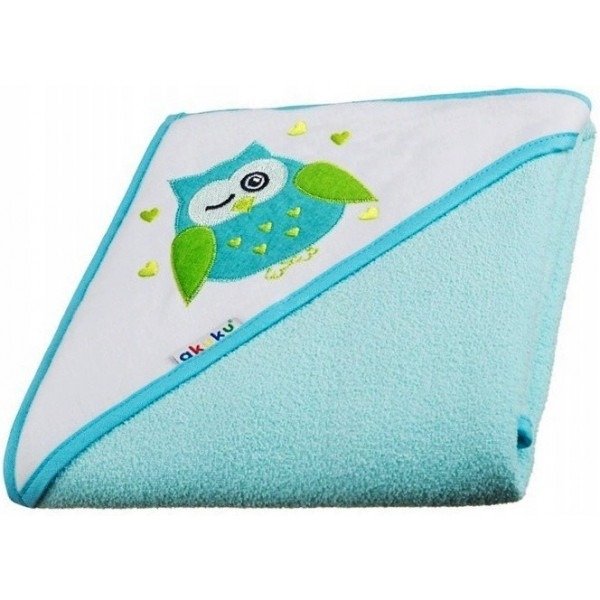 Полотенце махровое с капюшоном 100% хлопок 100 x 100 cm бирюза