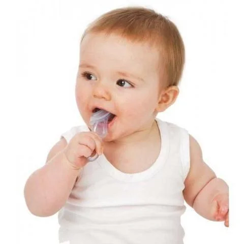Силиконовая зубная щетка (стимулятор для прорезывания) от 2 до 5 лет
