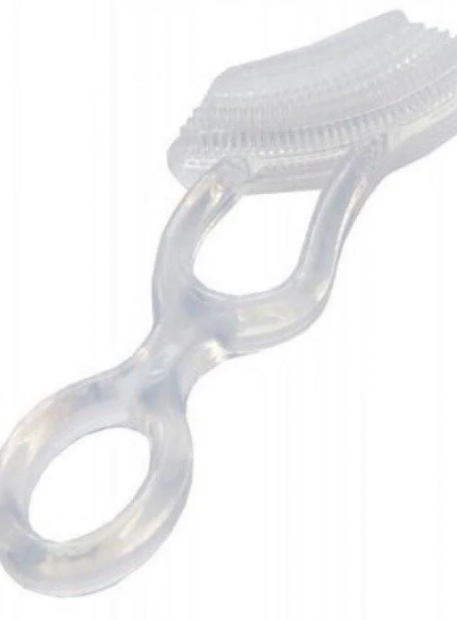 Силіконова зубна щітка (стимулятор для прорізування) від 2 до 5 років