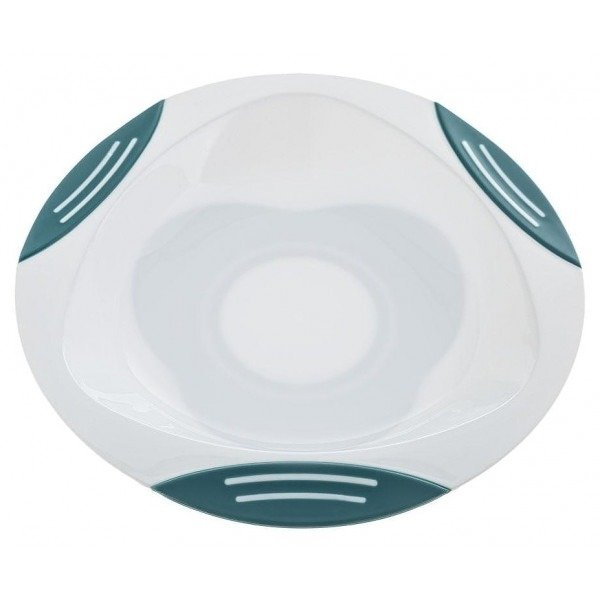 Тарелка на присоске 240мл минт Akuku