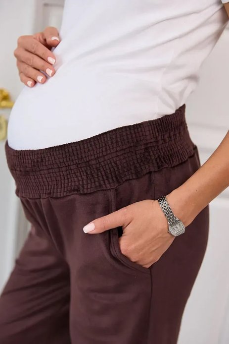 Велюровий костюм Claremont для вагітних і годуючих шоколад Велюровий костюм Claremont для вагітних і годуючих шоколад