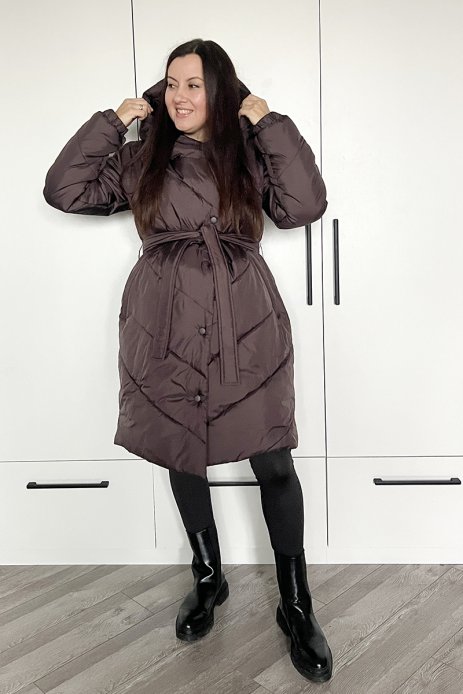 Зимняя куртка Malmo для беременных шоколад Зимняя куртка Malmo для беременных шоколад