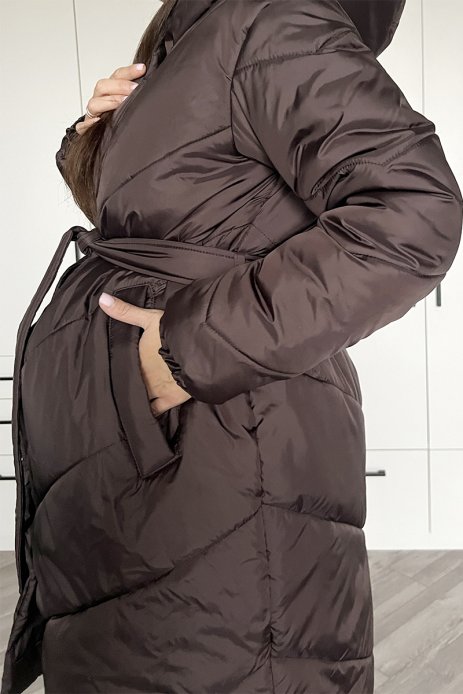 Зимняя куртка Malmo для беременных шоколад Зимняя куртка Malmo для беременных шоколад