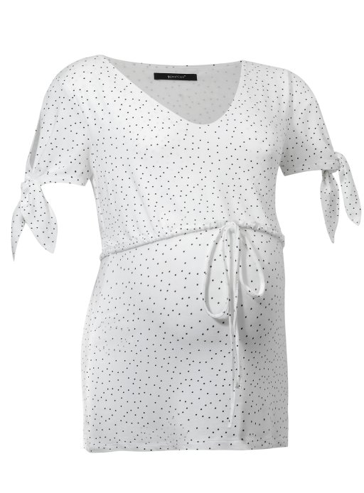 Блуза Sumu вагітних і годуючих кремовий точки