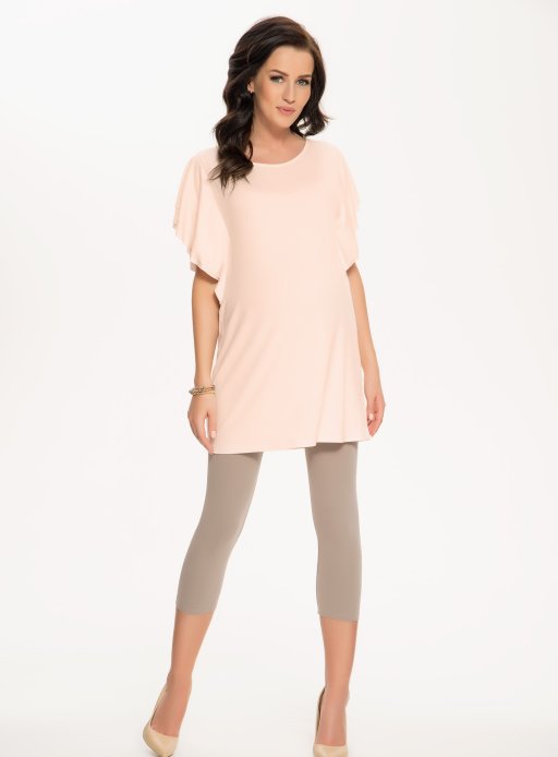 Блузка Ova для вагітних мигдаль