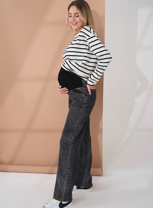 Джинси Anne для вагітних чорний