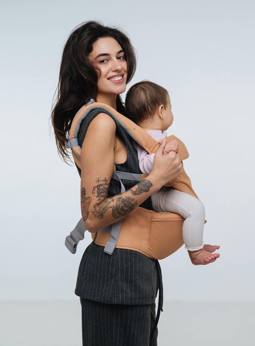 Дитяча переноска Хіпсіт 6 в 1 - теракотовий