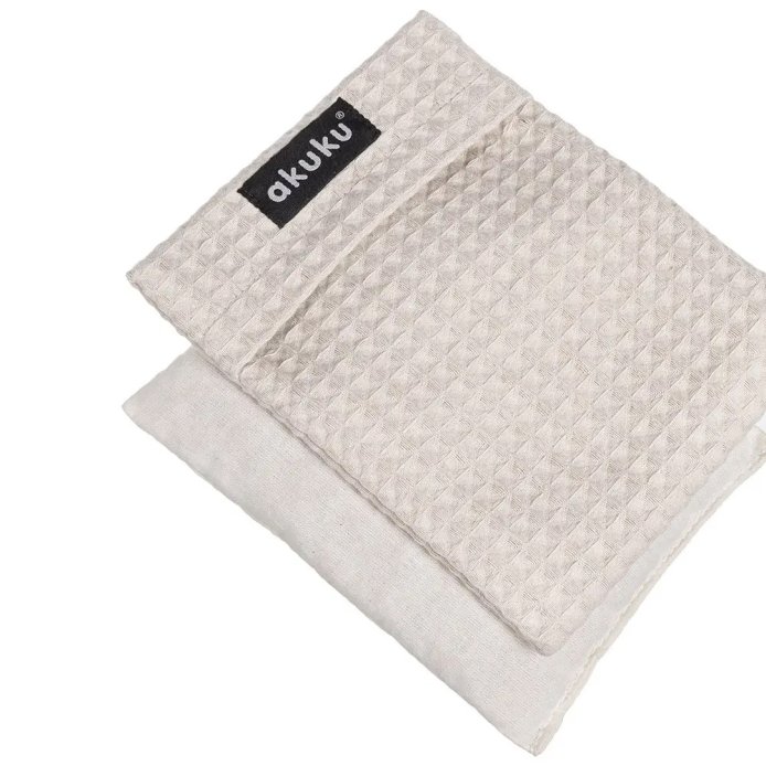 Грелка на основе вишневых косточок бежевая