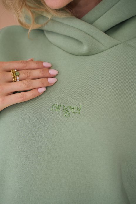 Худи Angel для беременных и кормящих оливка Худи Angel для беременных и кормящих оливка