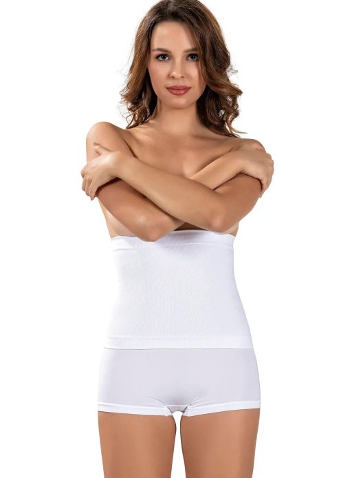 Пояс женский корректирующий белый