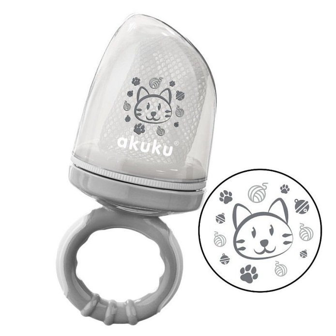 Ніблер сірий Котик 6+ Akuku