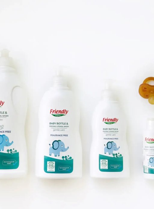 Органическое моющее средство для детской посуды, бутылок, сосок Friendly Organic 100 мл