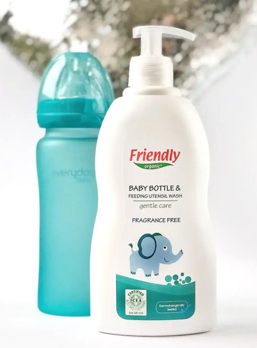 Органічний миючий засіб для дитячого посуду, пляшок, сосок Friendly Organic 500 мл
