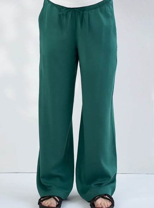 Брюки Mara для беременных под живот измурудный