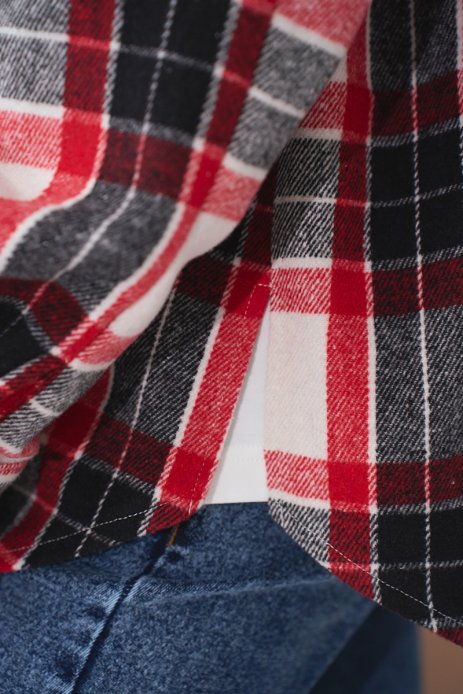 Рубашка Neide для беременных и кормящих клетка Рубашка Neide для беременных и кормящих клетка